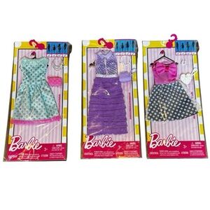 Barbie Clothes NIP Lot of 3
